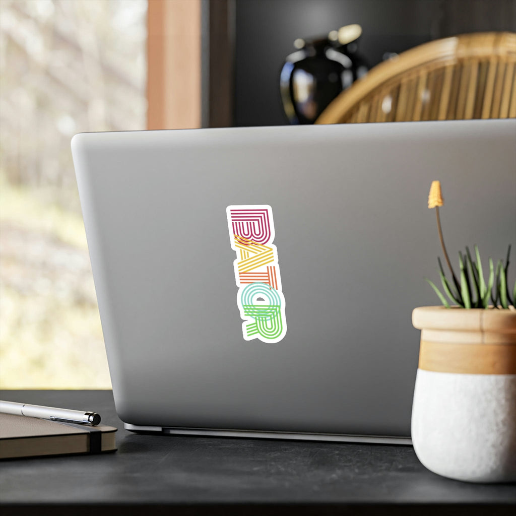 Retro Bator Vinyl Sticker