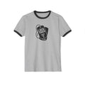 Locktober 2025 Military Ringer Tee – Bold Chastity Merch for Kinky Gear Lovers
