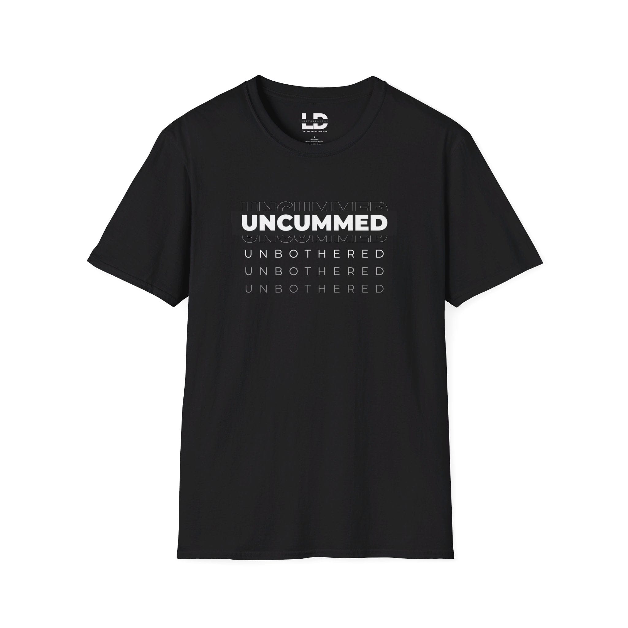 Repeat Unc*mmed & Unbothered T-Shirt - Lockedboy Athletics by LeatherDaddy