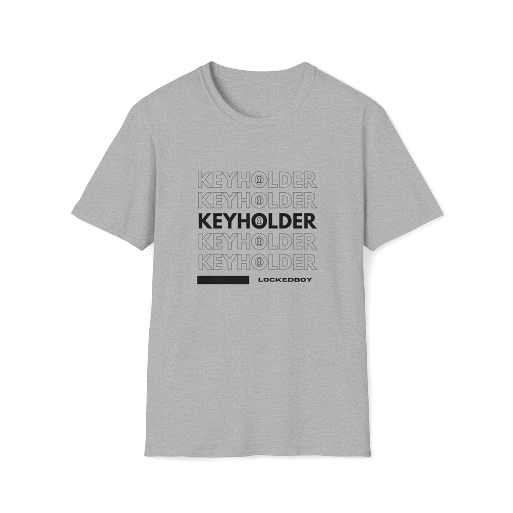KEYHOLDER bag Inspo - Chastity Shirts by LockedBoy Athletics