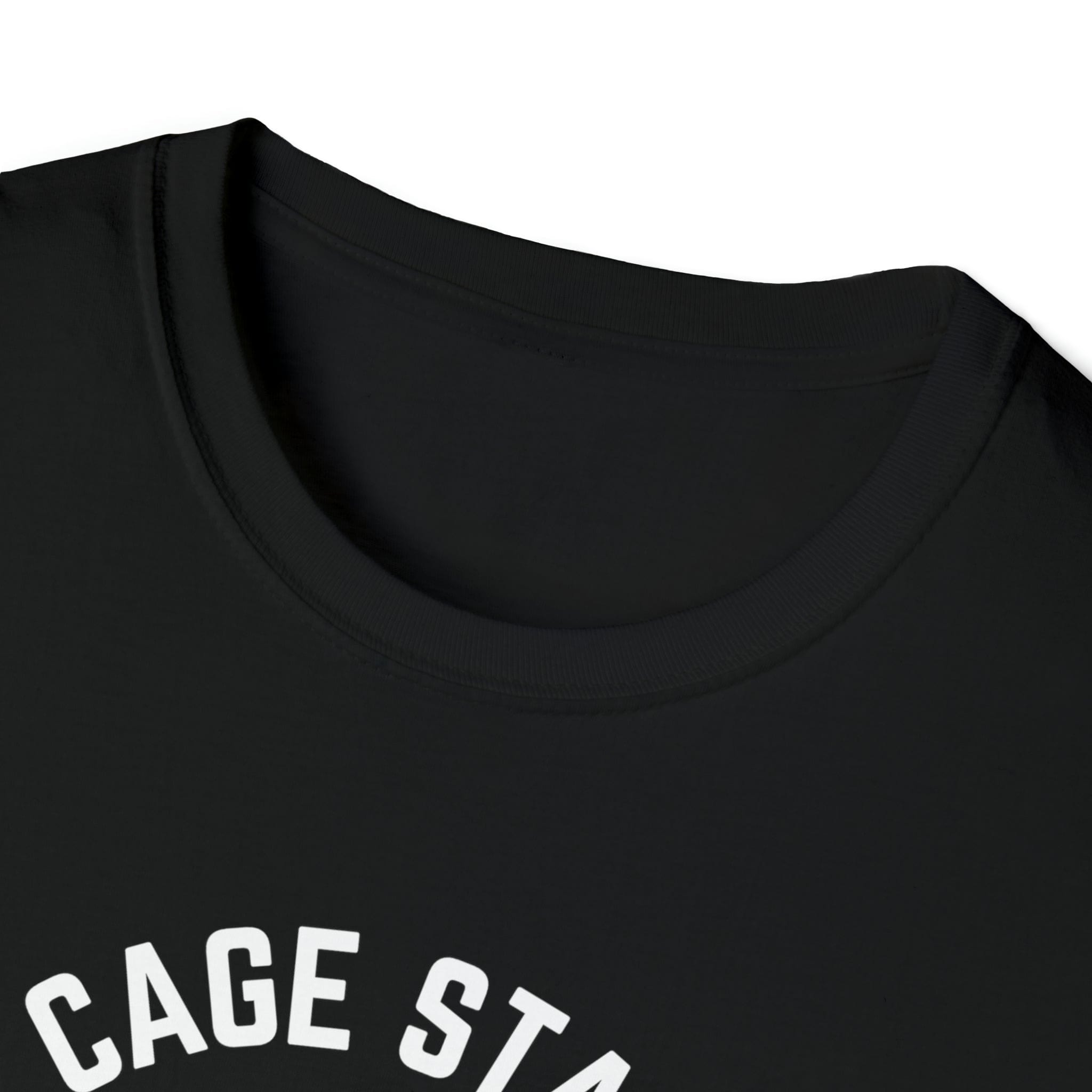 The Cage Stays On LUX - Chastity Tshirt