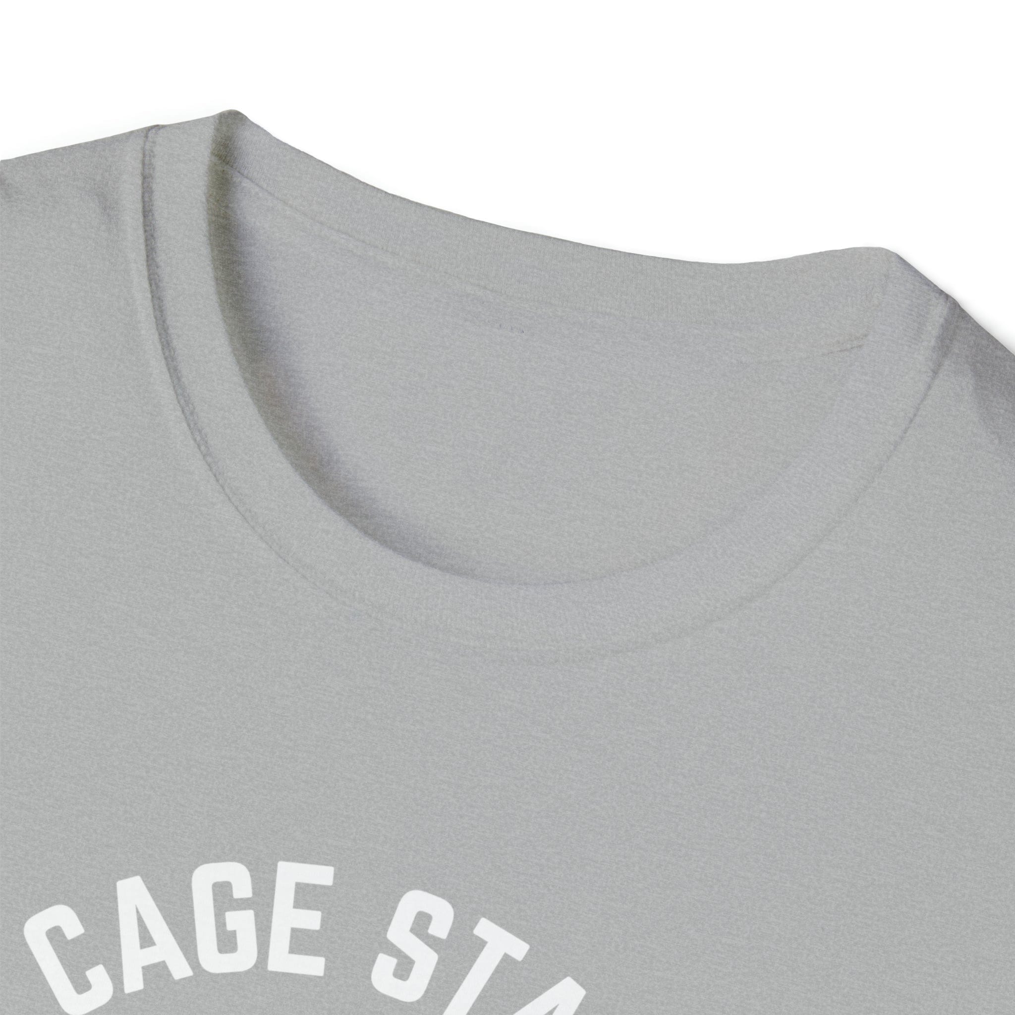 The Cage Stays On LUX - Chastity Tshirt