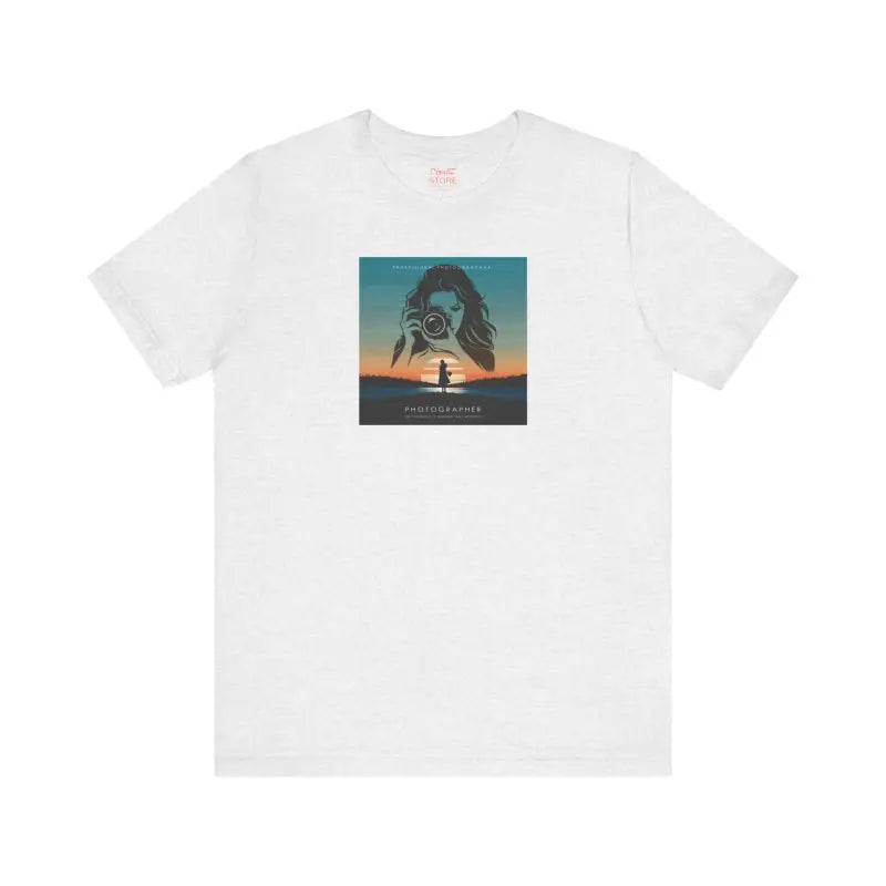 Snap Happy Unisex Jersey Tee - Photographer's Comfy Companion - DipaliZ