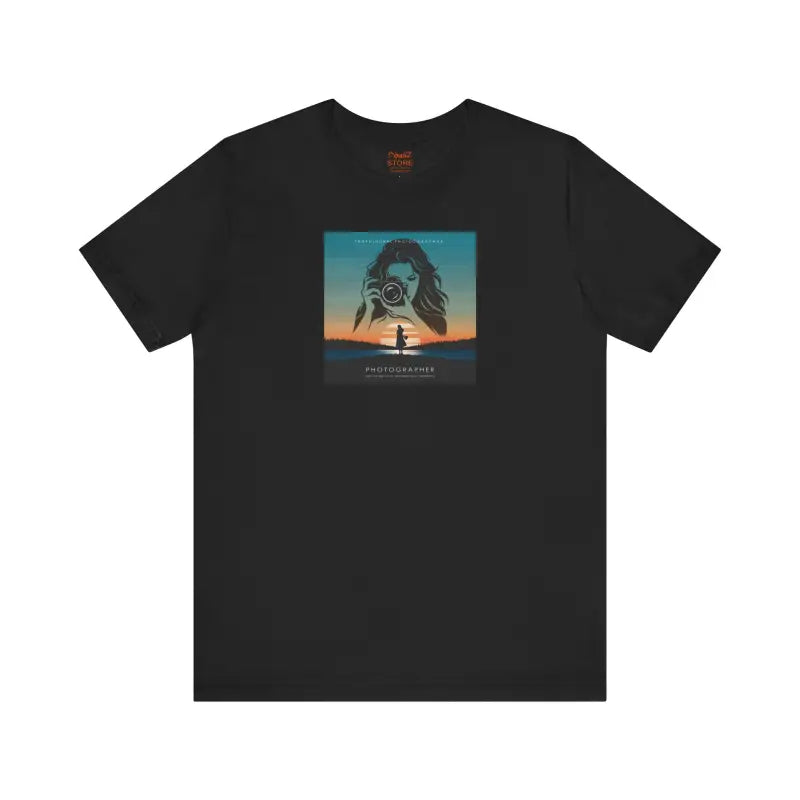 Snap Happy Unisex Jersey Tee - Photographer's Comfy Companion - DipaliZ