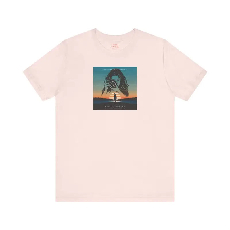 Snap Happy Unisex Jersey Tee - Photographer's Comfy Companion - DipaliZ