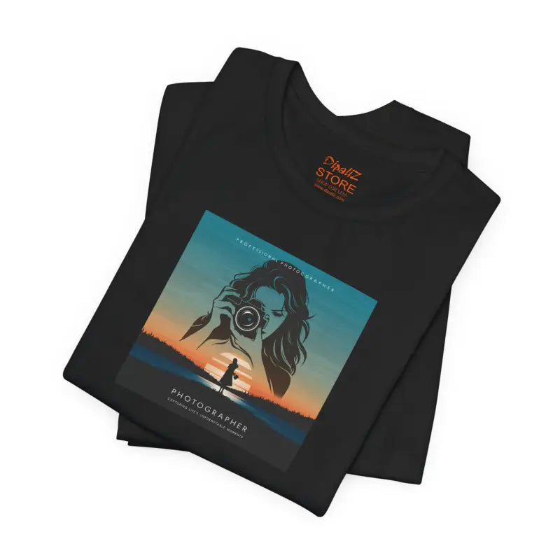 Snap Happy Unisex Jersey Tee - Photographer's Comfy Companion - DipaliZ