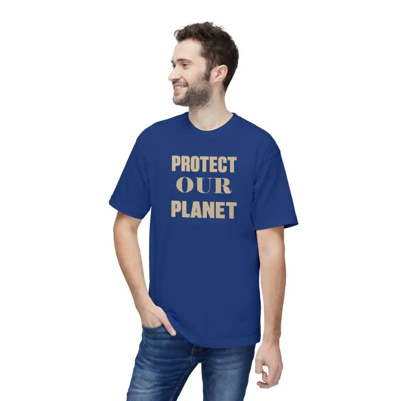 Earth Day Tee Cotton T-Shirt - Protect Our Planet - DipaliZ