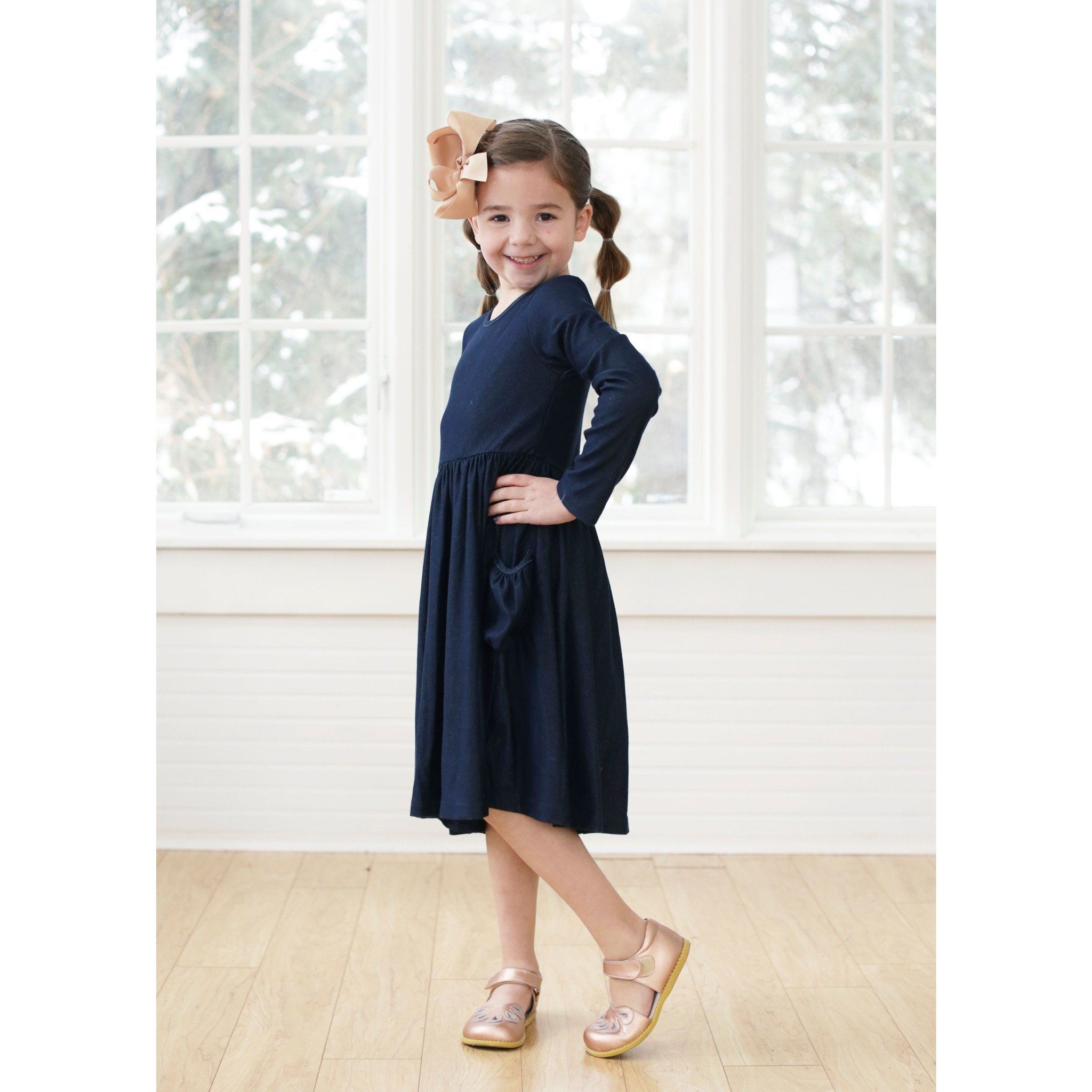 Denim Long Sleeve Bella Dress