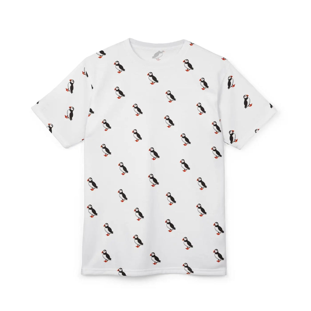 Puffin Bird Unisex Cut and Sew Tee - Globally Sourced - DipaliZ