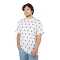 Puffin Pattern Unisex Tee - Microfiber-Knit Fabric - DipaliZ