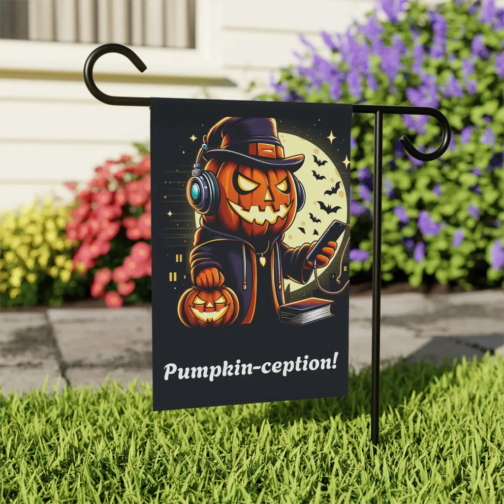 Jack-O'-Lantern House Banner - Halloween Magic Poly Poplin - DipaliZ