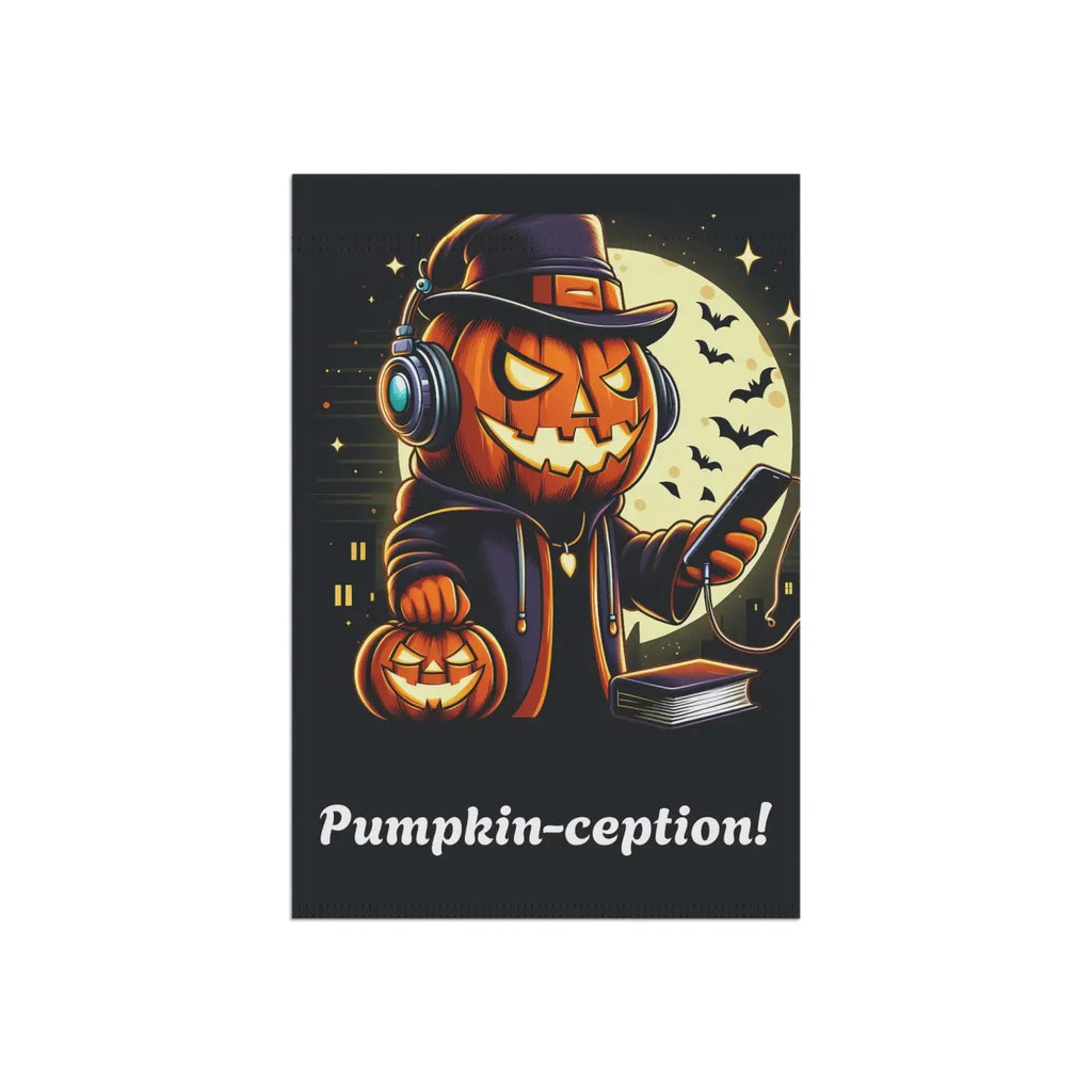 Jack-O'-Lantern House Banner - Halloween Magic Poly Poplin - DipaliZ