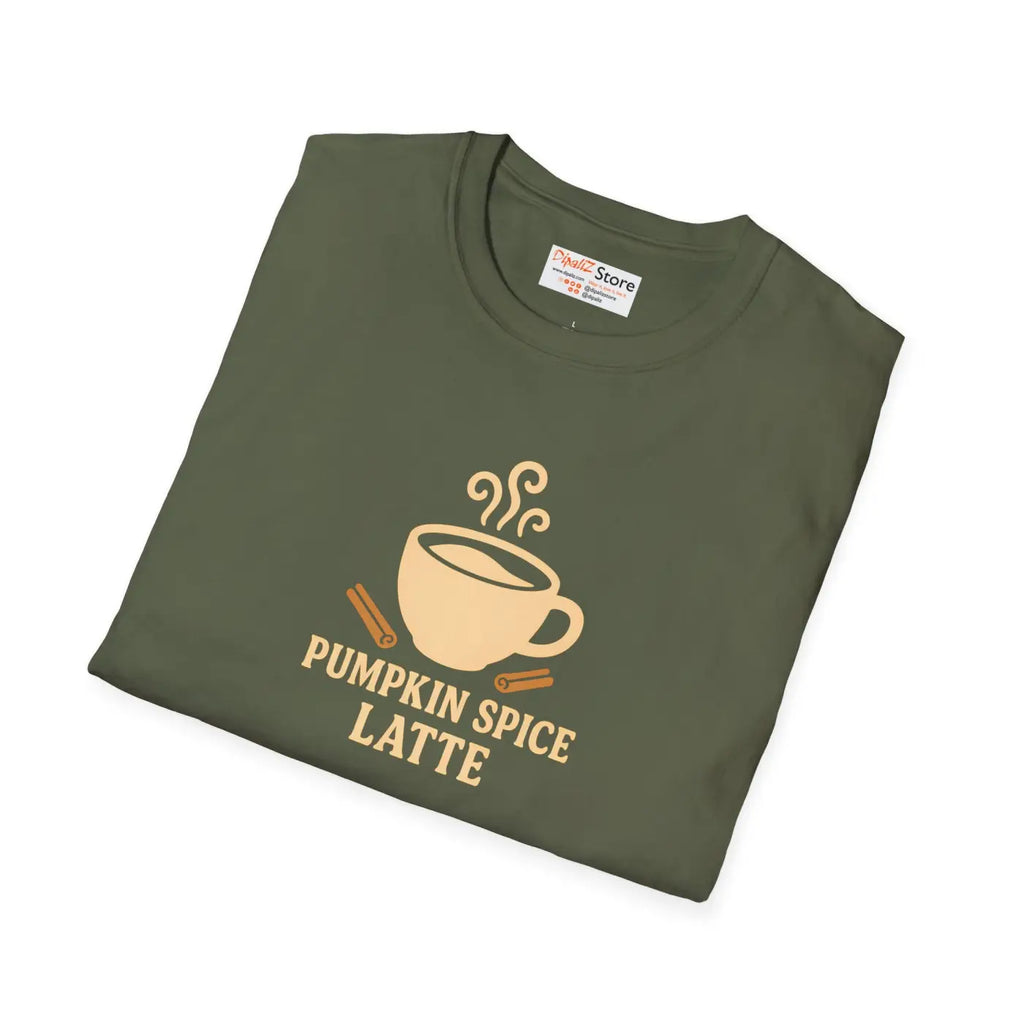 Cozy Fall Tee - Pumpkin Spice Latte Vibes - DipaliZ