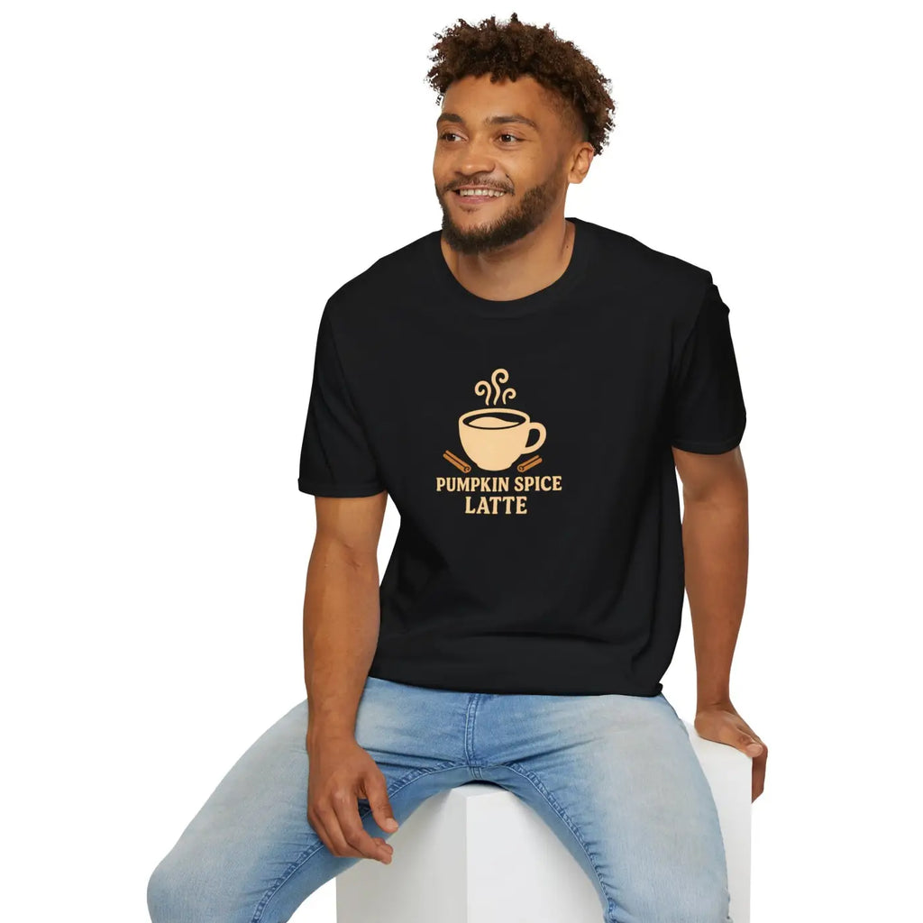Cozy Fall Tee - Pumpkin Spice Latte Vibes - DipaliZ