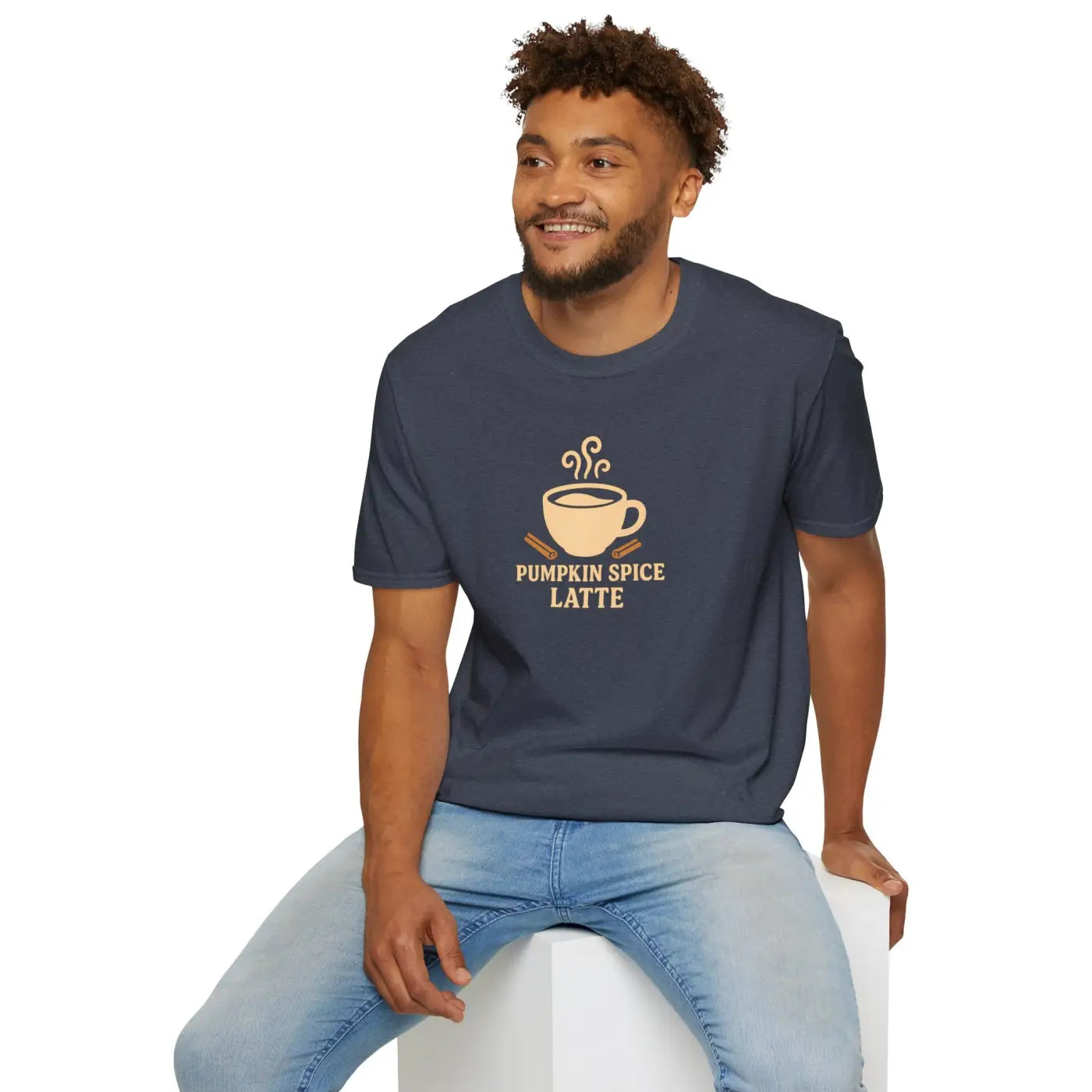 Cozy Fall Tee - Pumpkin Spice Latte Vibes - DipaliZ
