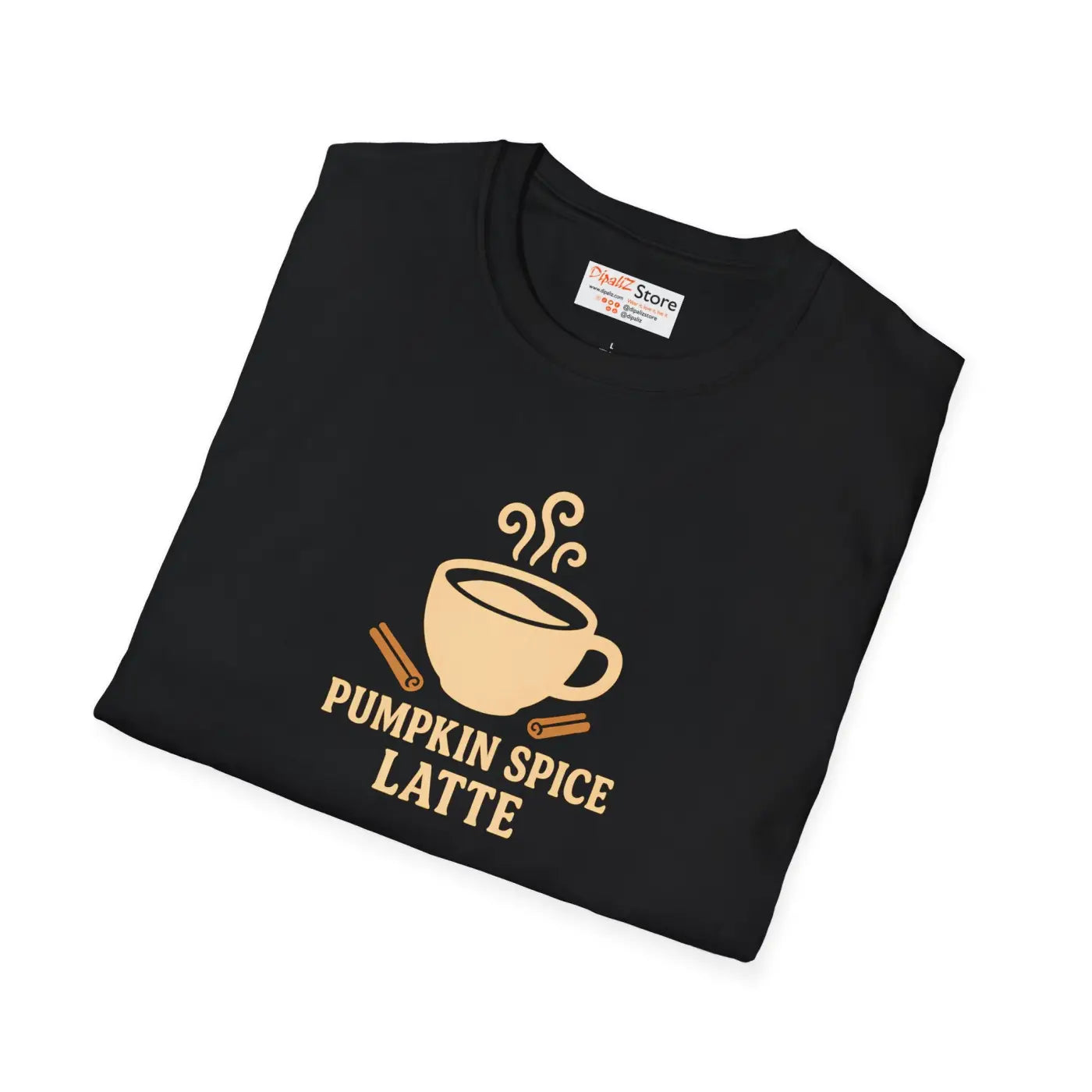 Cozy Fall Tee - Pumpkin Spice Latte Vibes - DipaliZ