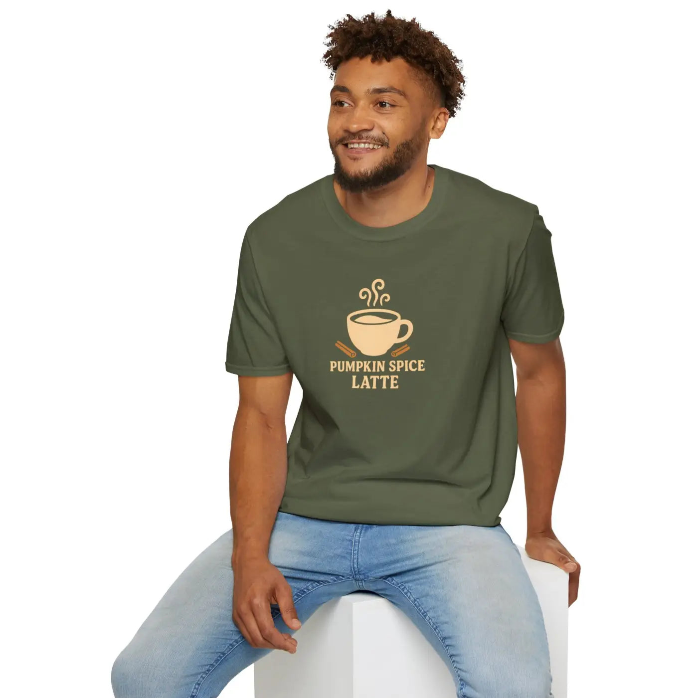 Cozy Fall Tee - Pumpkin Spice Latte Vibes - DipaliZ