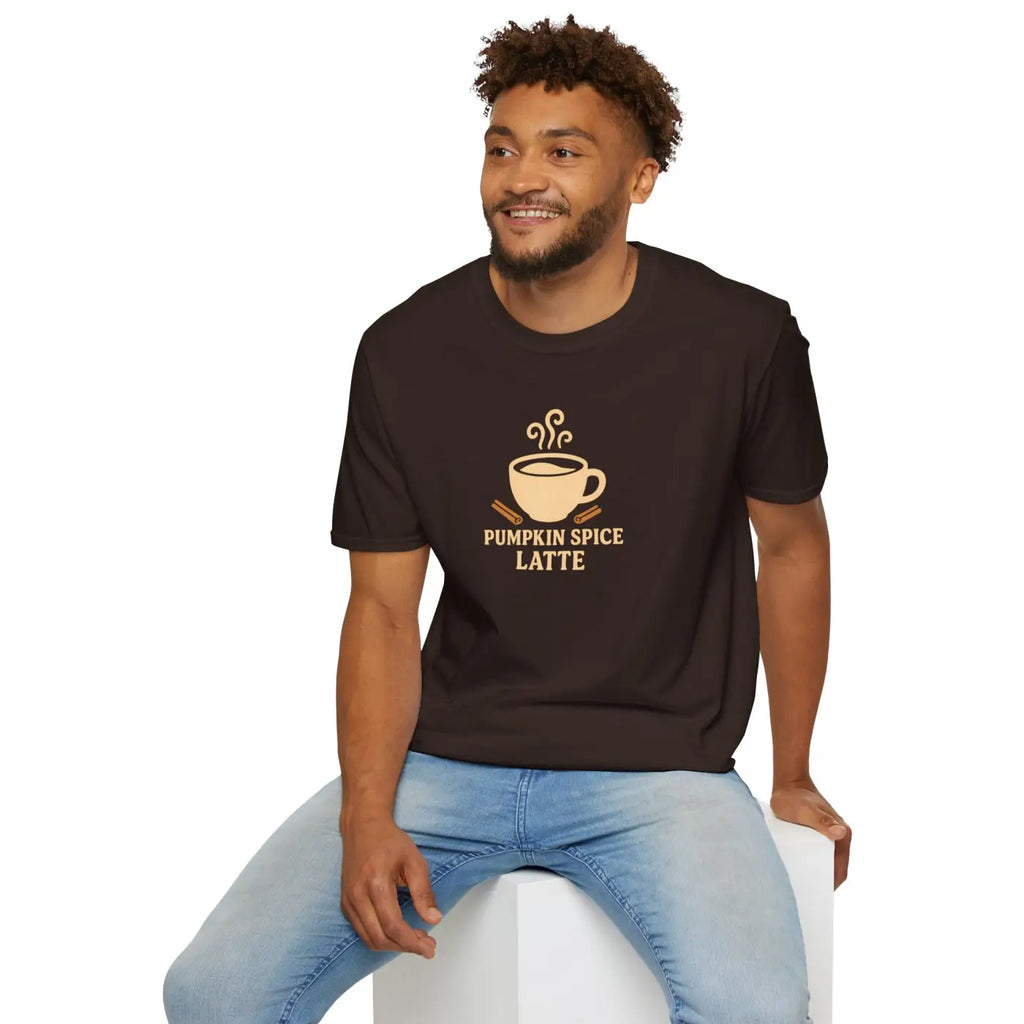 Cozy Fall Tee - Pumpkin Spice Latte Vibes - DipaliZ