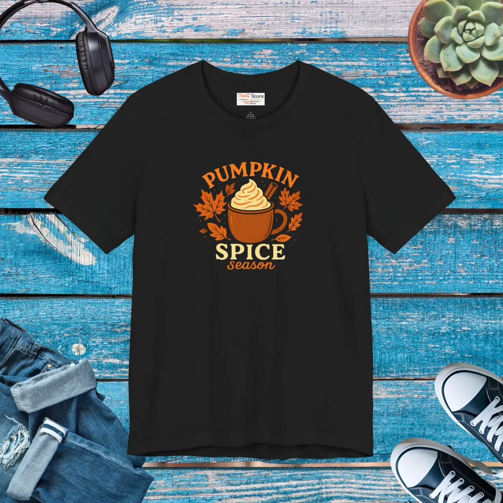 Pumpkin Spice Season Tee - Cozy Fall Vibes Unisex - DipaliZ
