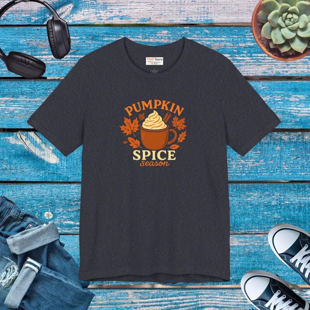 Pumpkin Spice Season Tee - Cozy Fall Vibes Unisex - DipaliZ
