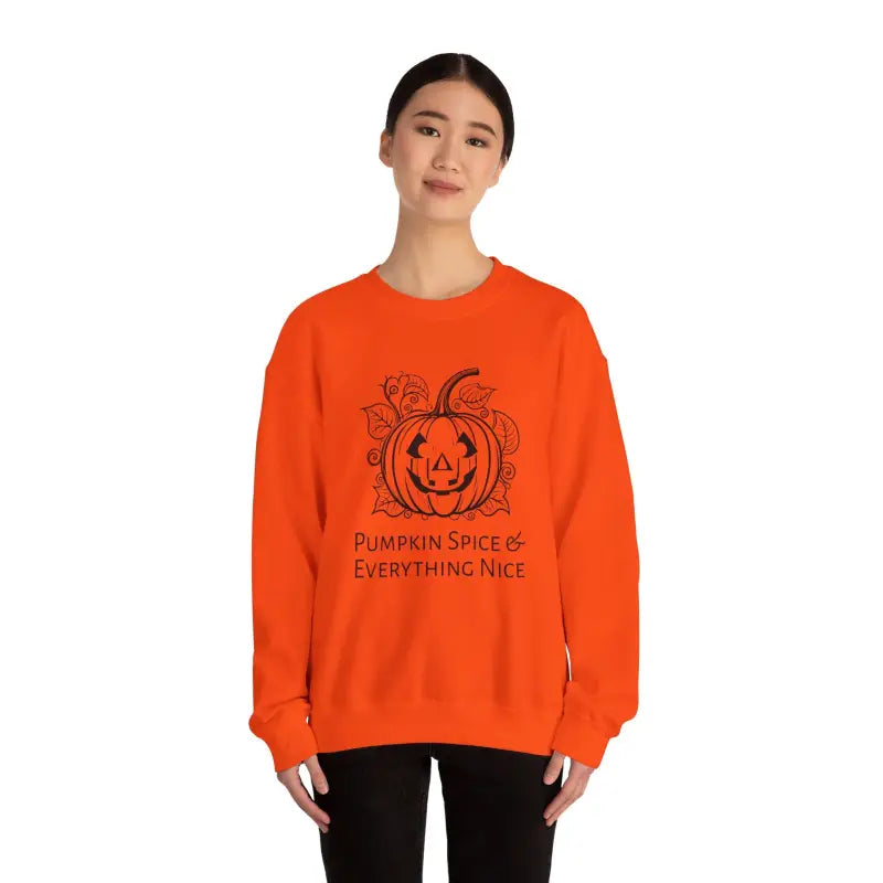 Pumpkin Spice Crewneck Sweatshirt - Heavy Blend Unisex - DipaliZ