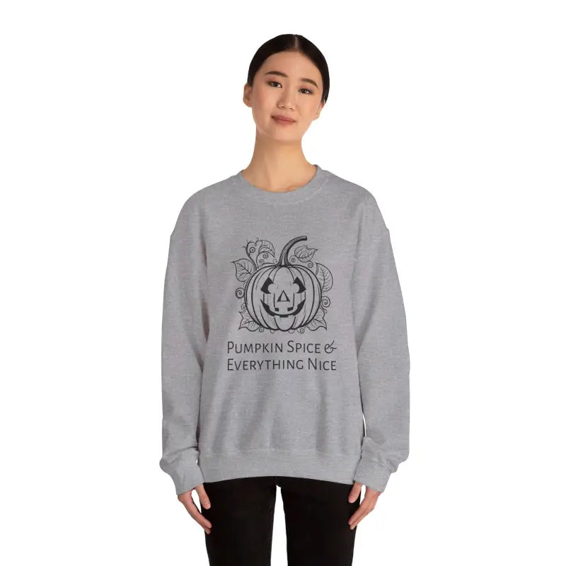 Pumpkin Spice Crewneck Sweatshirt - Heavy Blend Unisex - DipaliZ