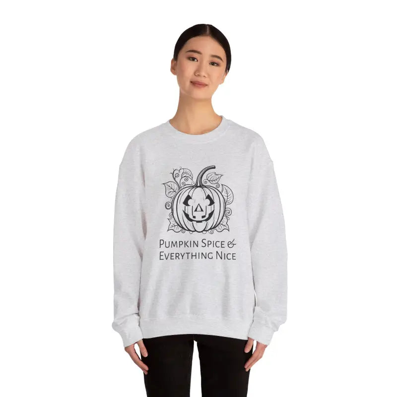 Pumpkin Spice Crewneck Sweatshirt - Heavy Blend Unisex - DipaliZ