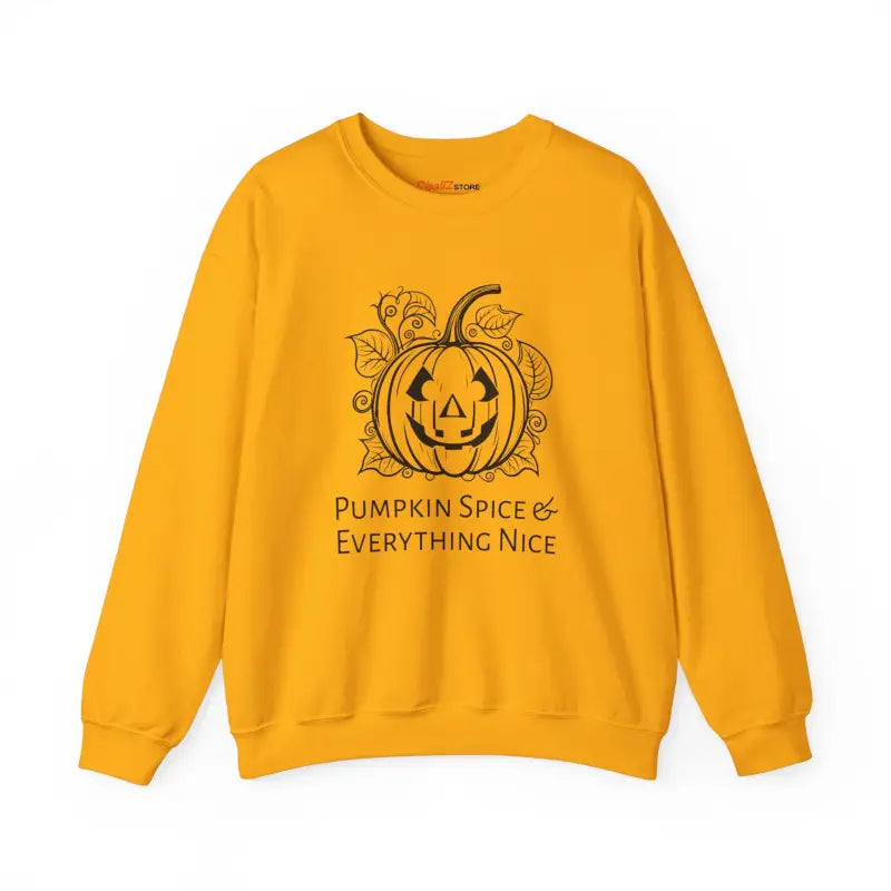 Pumpkin Spice Crewneck Sweatshirt - Heavy Blend Unisex - DipaliZ