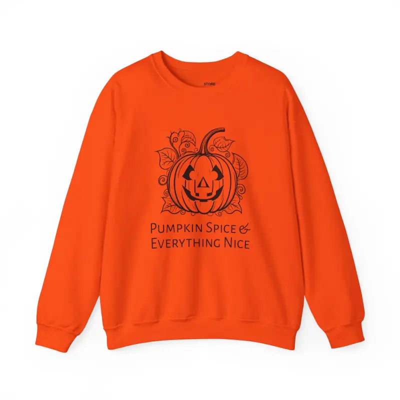 Pumpkin Spice Crewneck Sweatshirt - Heavy Blend Unisex - DipaliZ