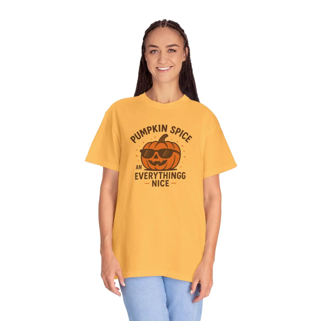 Pumpkin Spice Unisex Tee - Cozy Autumn Vibes - DipaliZ