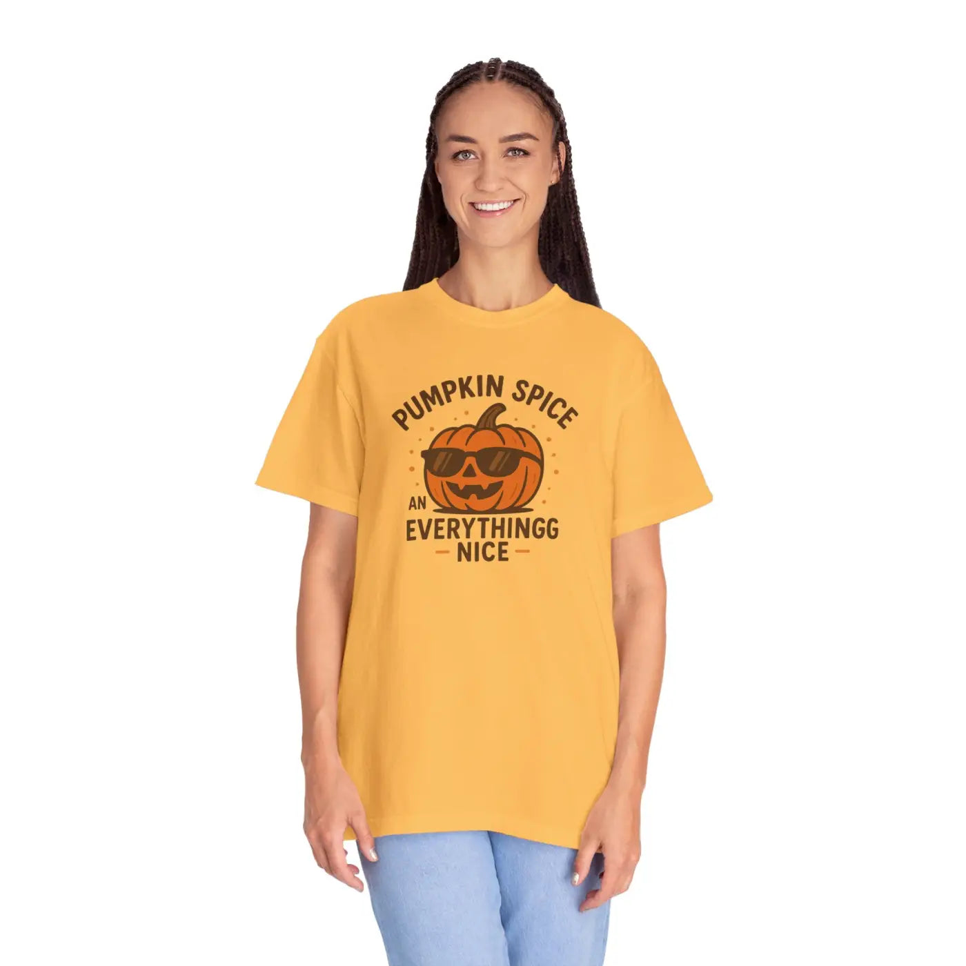 Pumpkin Spice Unisex Tee - Cozy Autumn Vibes - DipaliZ