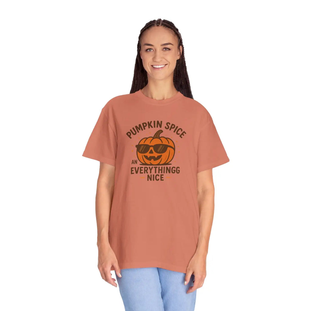 Pumpkin Spice Unisex Tee - Cozy Autumn Vibes - DipaliZ