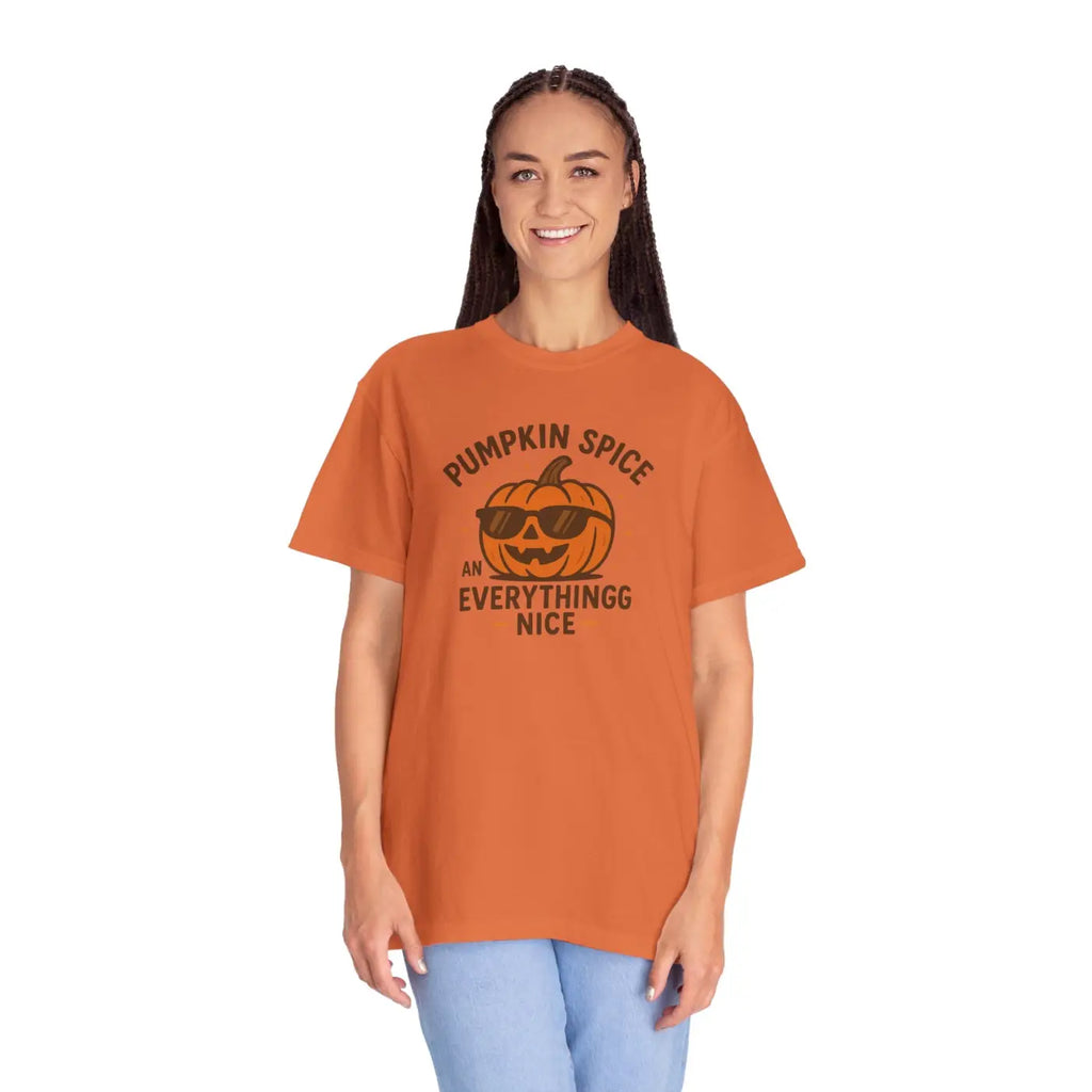 Pumpkin Spice Unisex Tee - Cozy Autumn Vibes - DipaliZ