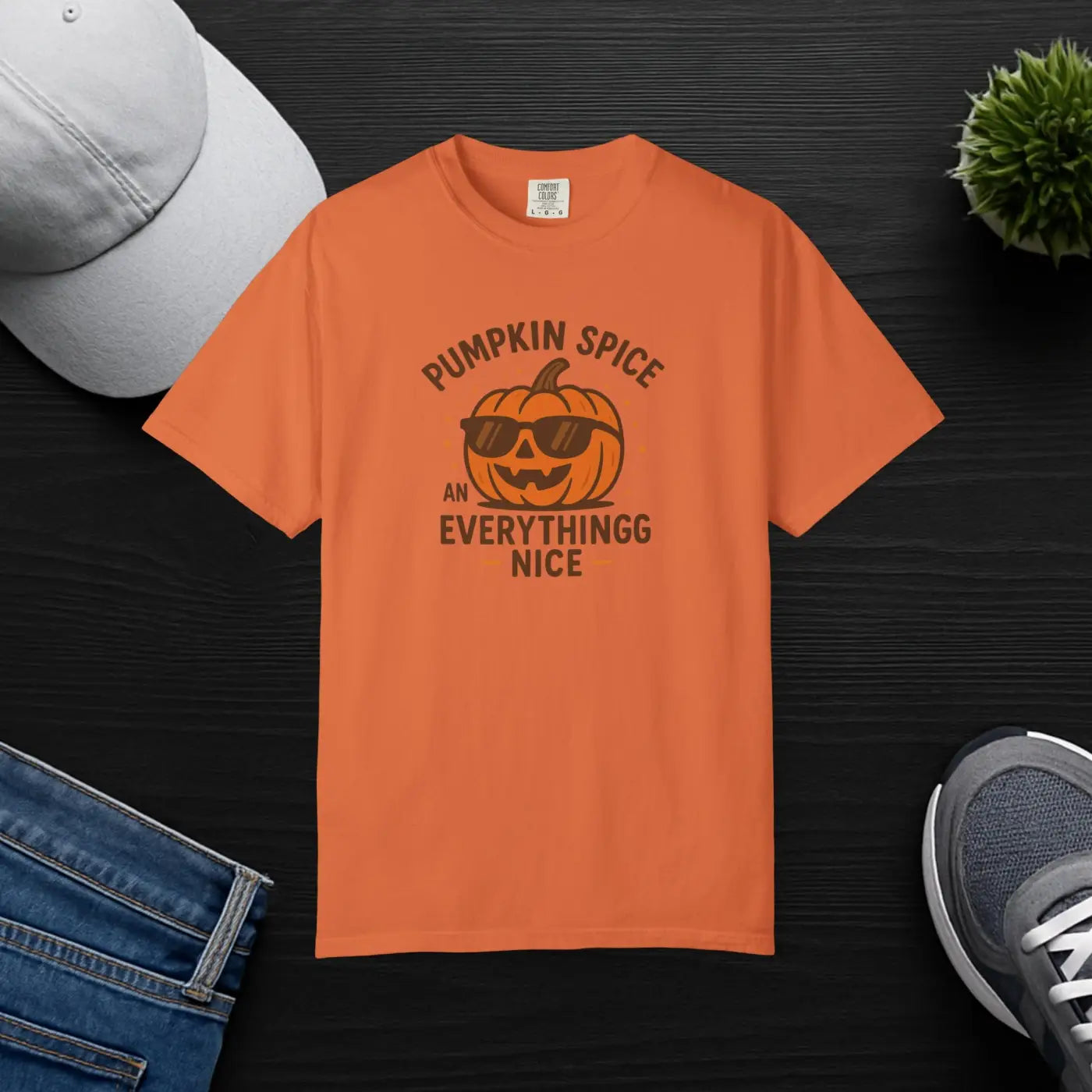 Pumpkin Spice Unisex Tee - Cozy Autumn Vibes - DipaliZ