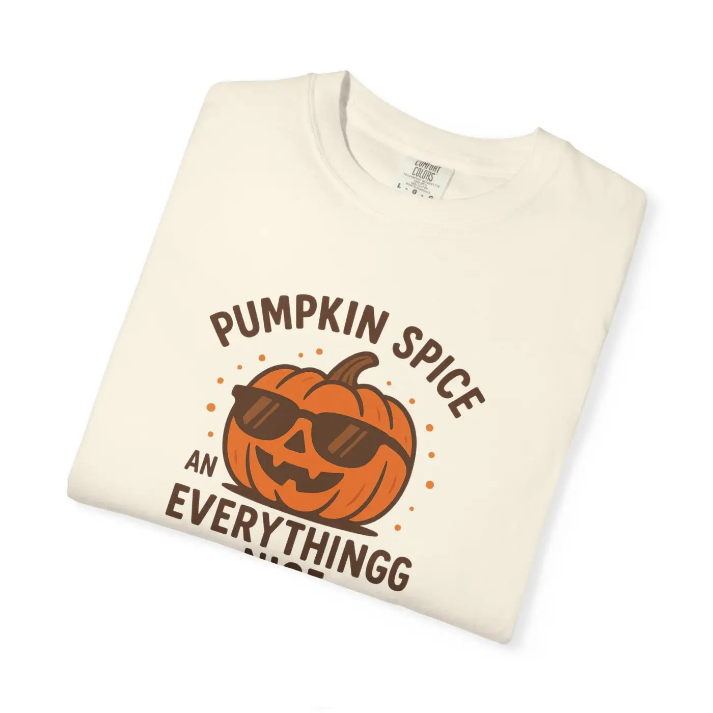 Pumpkin Spice Unisex Tee - Cozy Autumn Vibes - DipaliZ