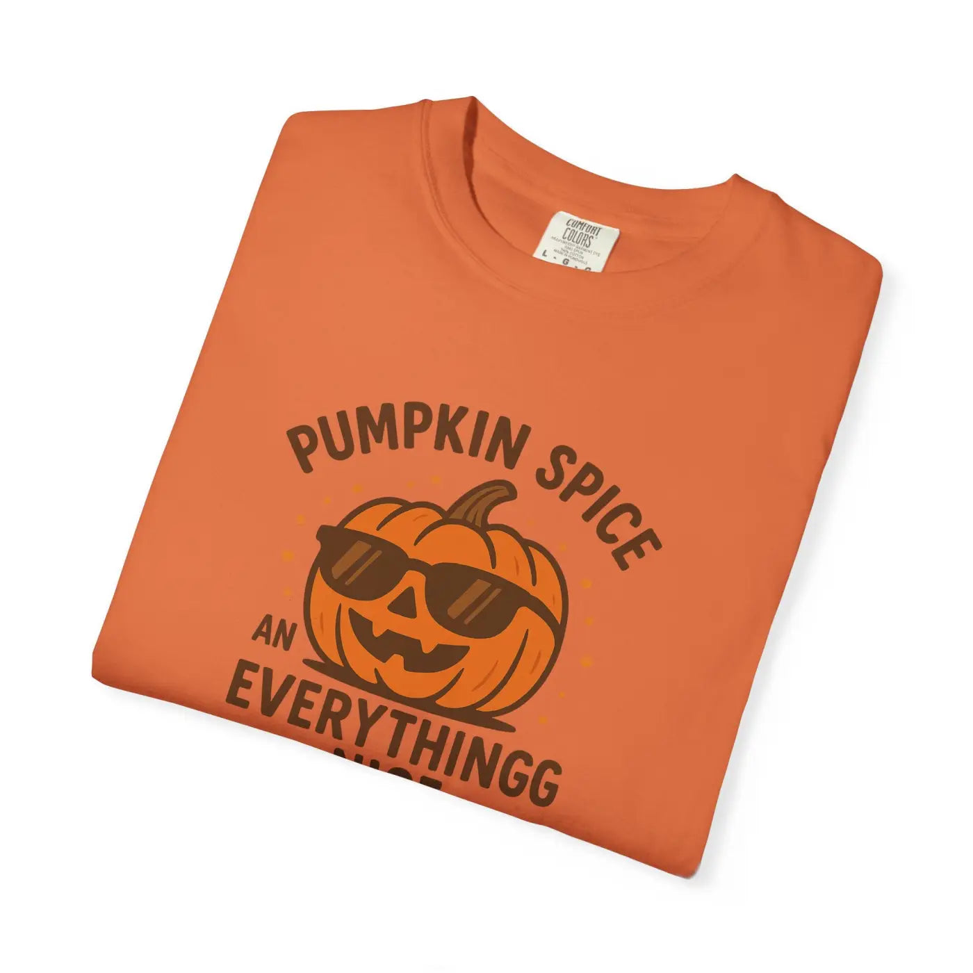 Pumpkin Spice Unisex Tee - Cozy Autumn Vibes - DipaliZ