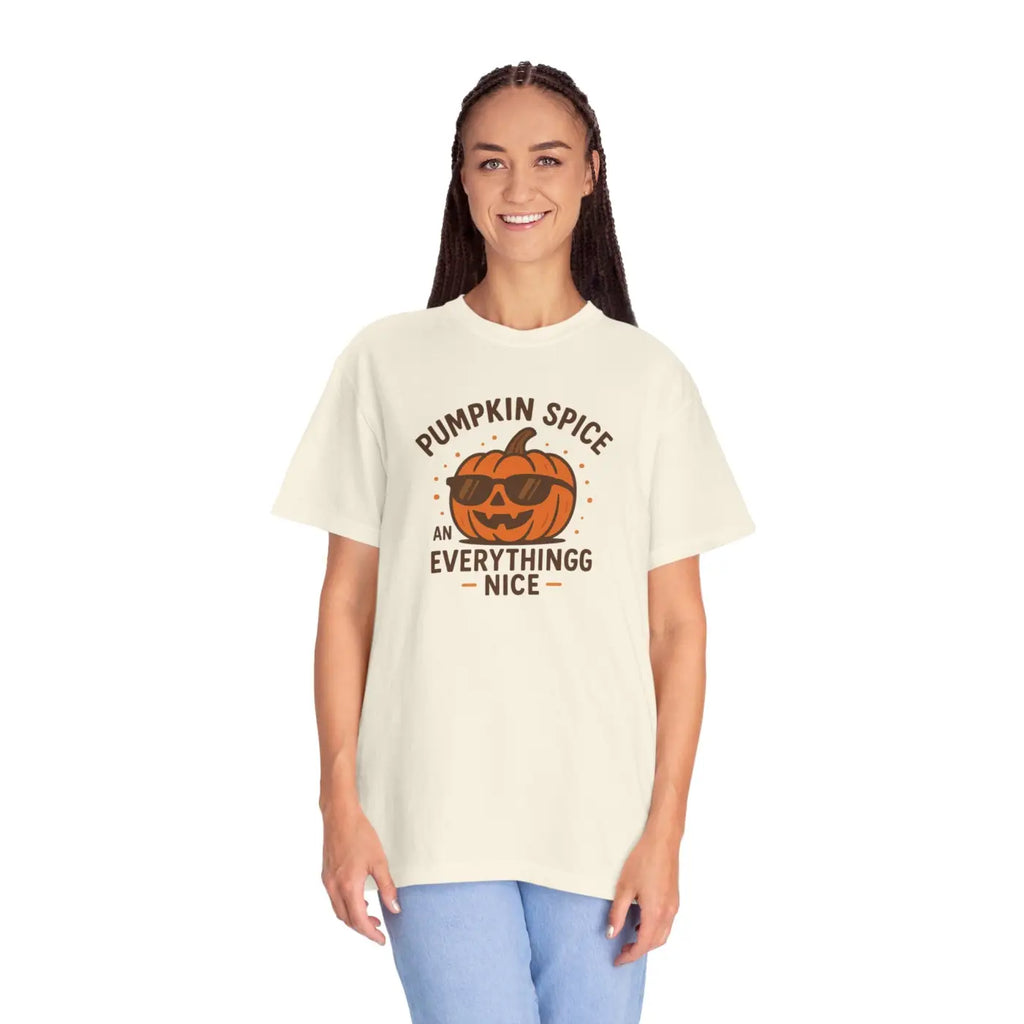 Pumpkin Spice Unisex Tee - Cozy Autumn Vibes - DipaliZ