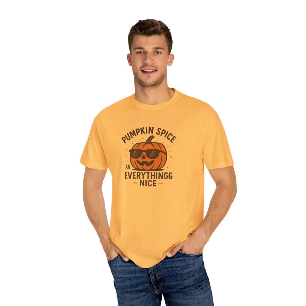 Pumpkin Spice Unisex Tee - Cozy Autumn Vibes - DipaliZ