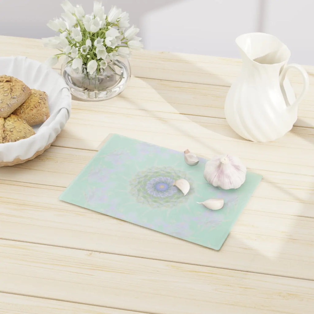 Purple Geometric Cutting Board - Fashion Inspired Kitchen - DipaliZ