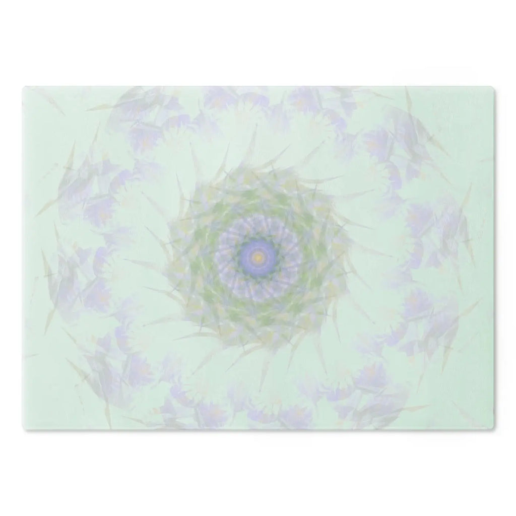 Purple Geometric Cutting Board - Fashion Inspired Kitchen - DipaliZ
