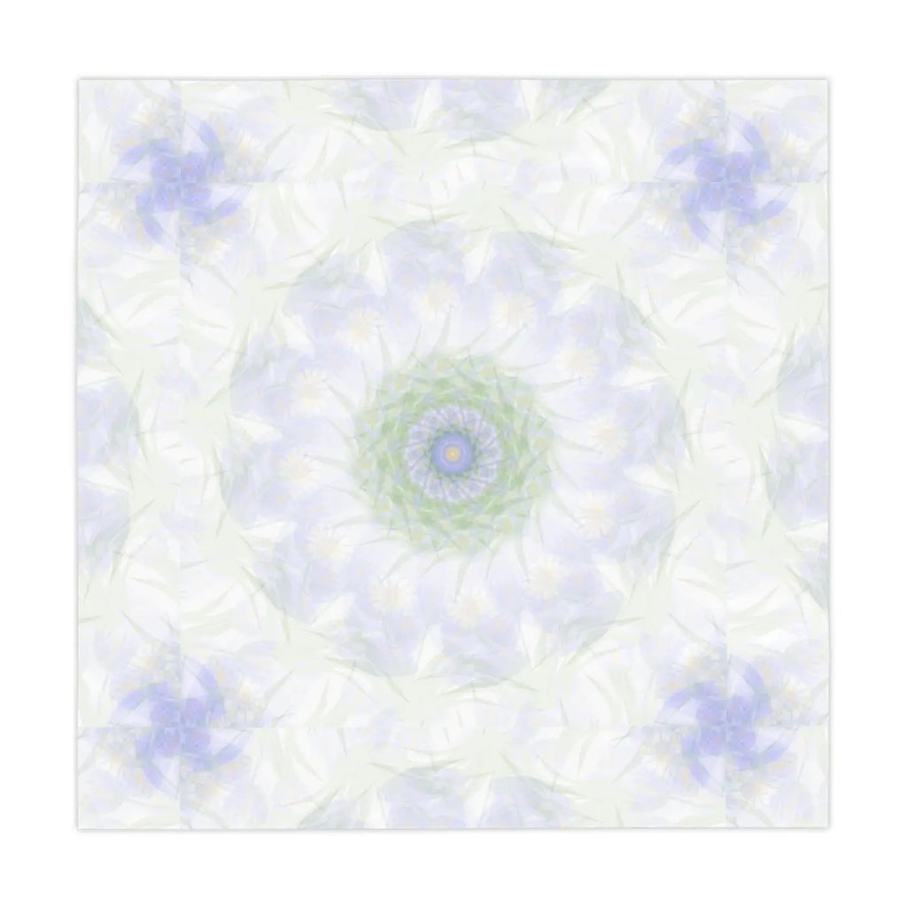 Purple Geometric Pattern Tablecloth - Dining Elegance - DipaliZ