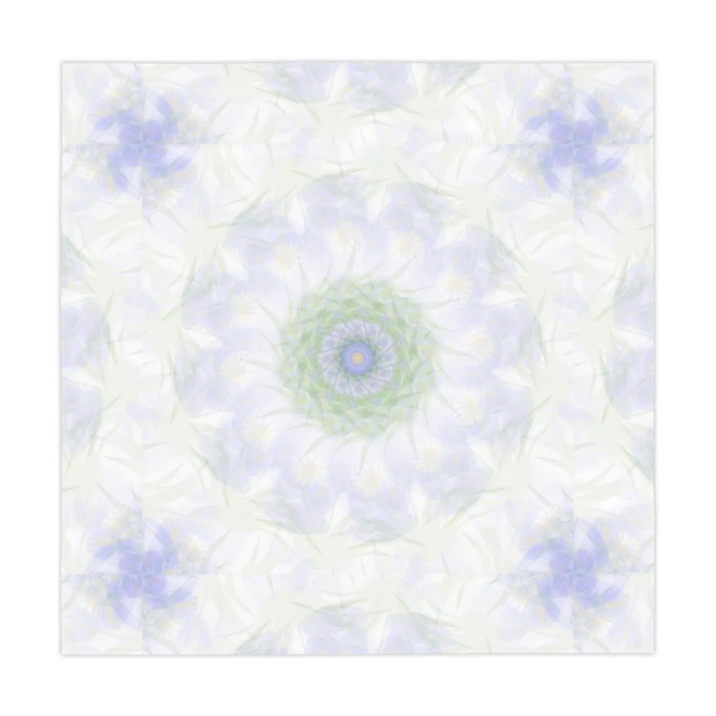 Purple Geometric Pattern Tablecloth - Dining Elegance - DipaliZ