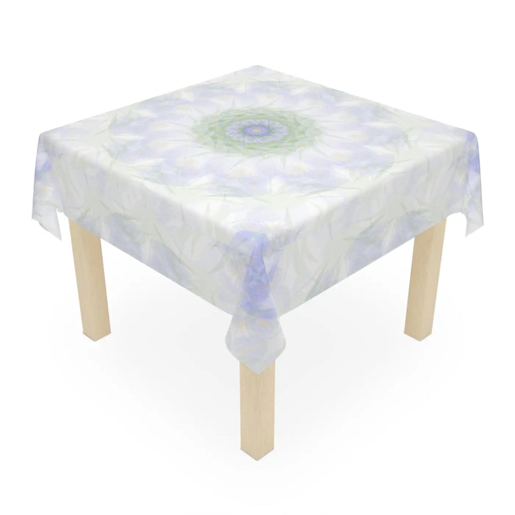 Purple Geometric Pattern Tablecloth - Dining Elegance - DipaliZ