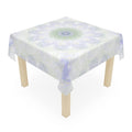 Purple Geometric Pattern Tablecloth - Dining Elegance - DipaliZ