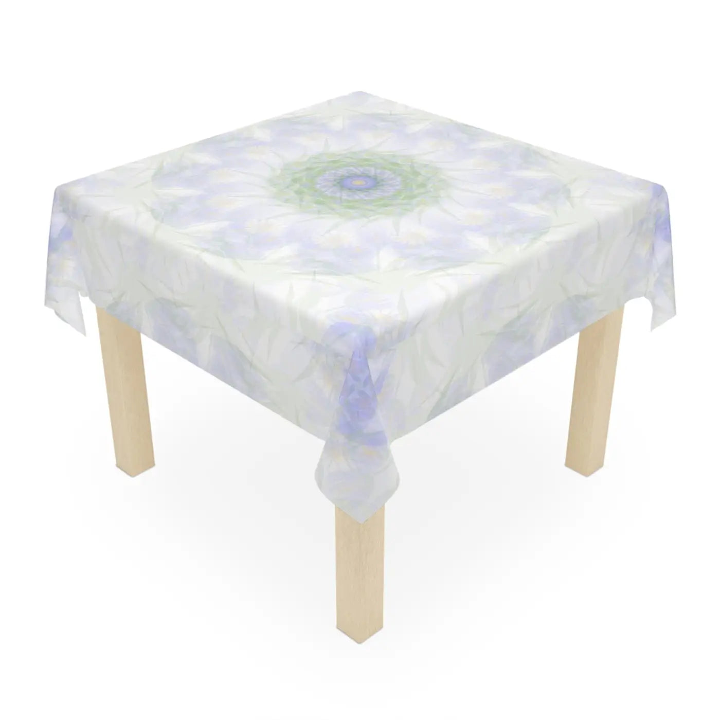 Purple Geometric Pattern Tablecloth - Dining Elegance - DipaliZ