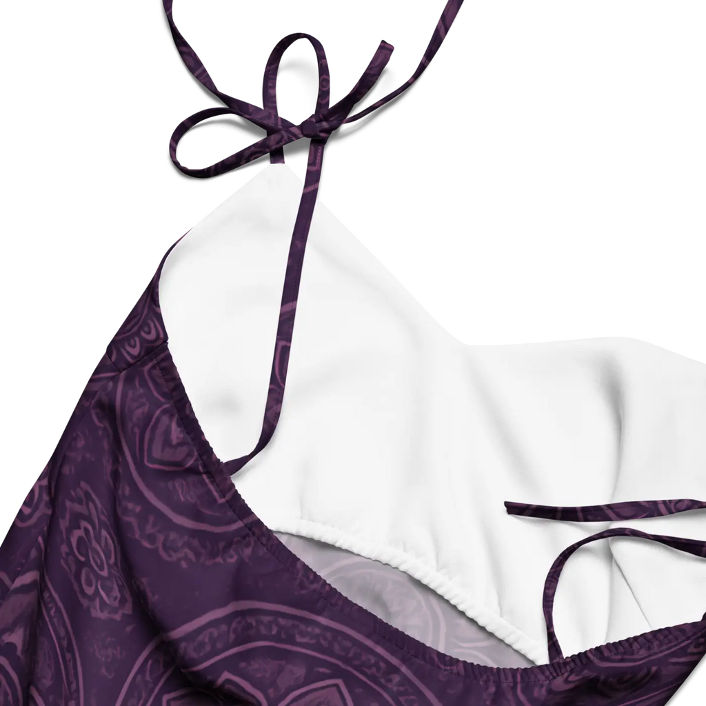 Purple Mandala Midi Dress - Summer Breeze Bohemian - DipaliZ