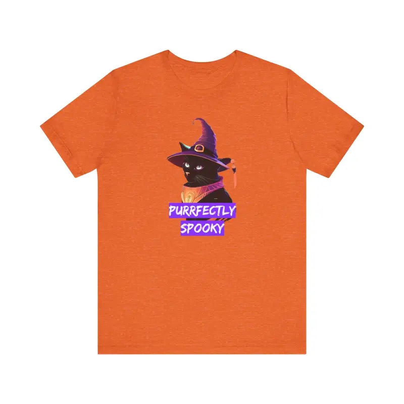 Spooky Cat Witch Tee - Unisex Jersey Short Sleeve - DipaliZ