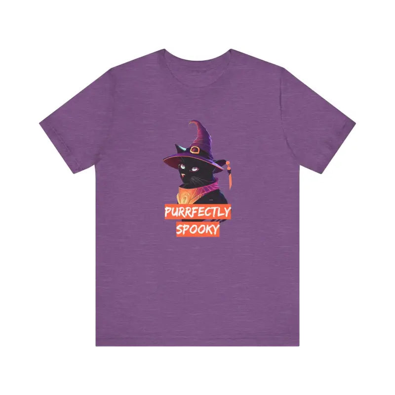 Spooky Cat Witch Tee - Unisex Jersey Short Sleeve - DipaliZ