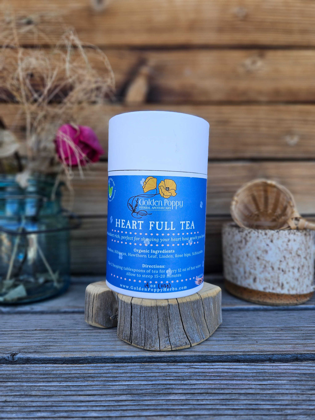 Heart-Full Tea, 14oz Tube (115g)