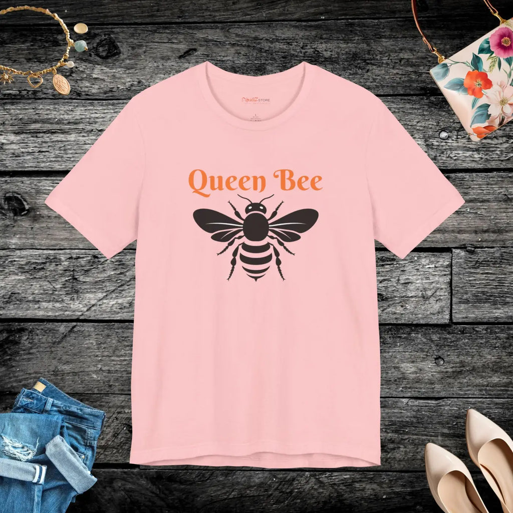 Queen Bee Short Sleeve Tee - Unisex Jersey Style - DipaliZ